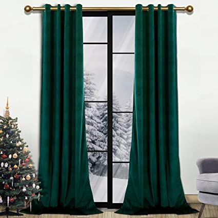 Thermal Insulated Curtain Set